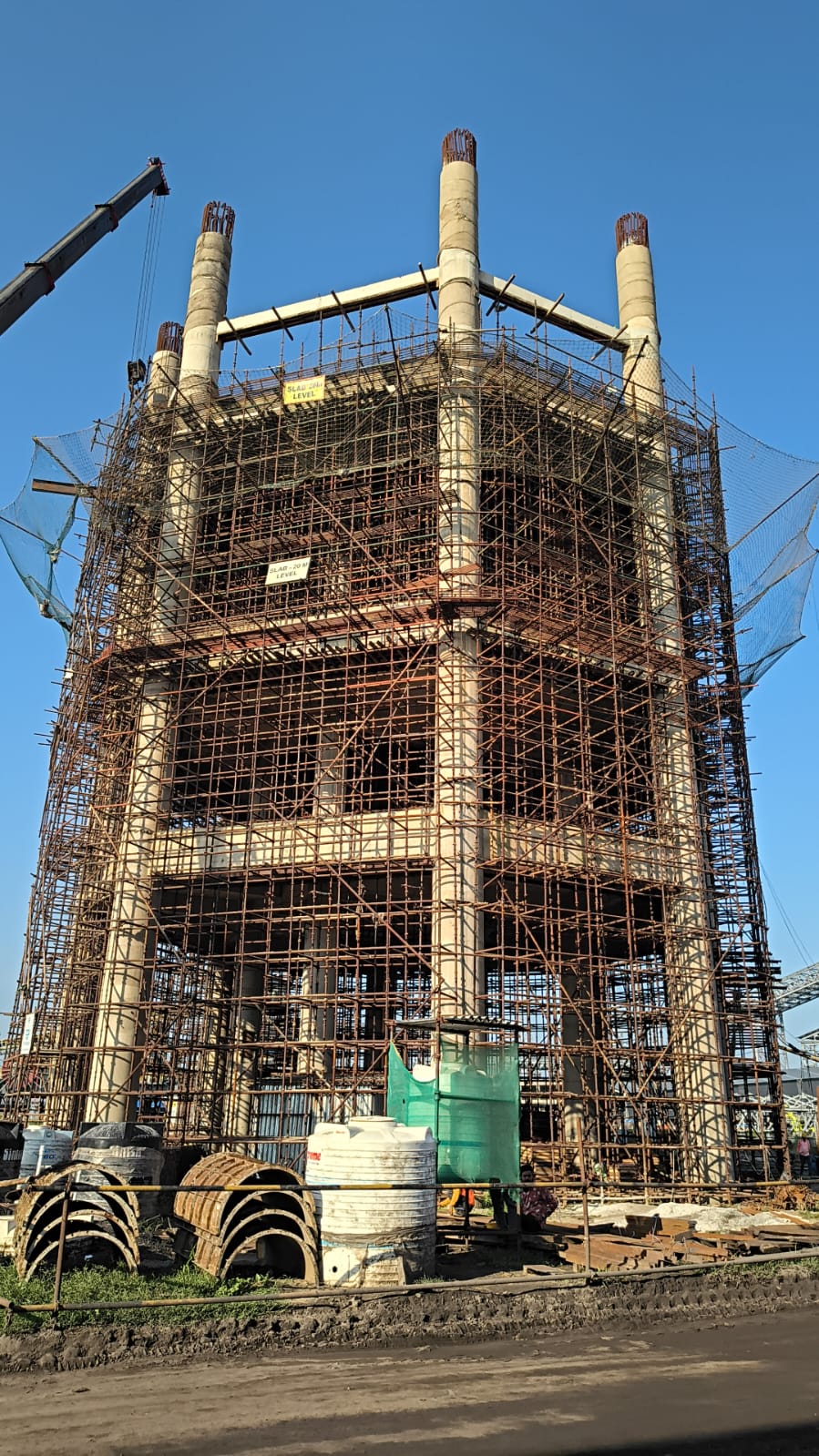 JPPL Paradip Project - RCC Structure Work